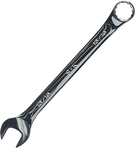 SK Professional Tools 88226 - Llave fraccionaria de 12 puntos, regular, 1316 pulgadas, llave cromada combinada con acabado SuperKrome, fabricada en