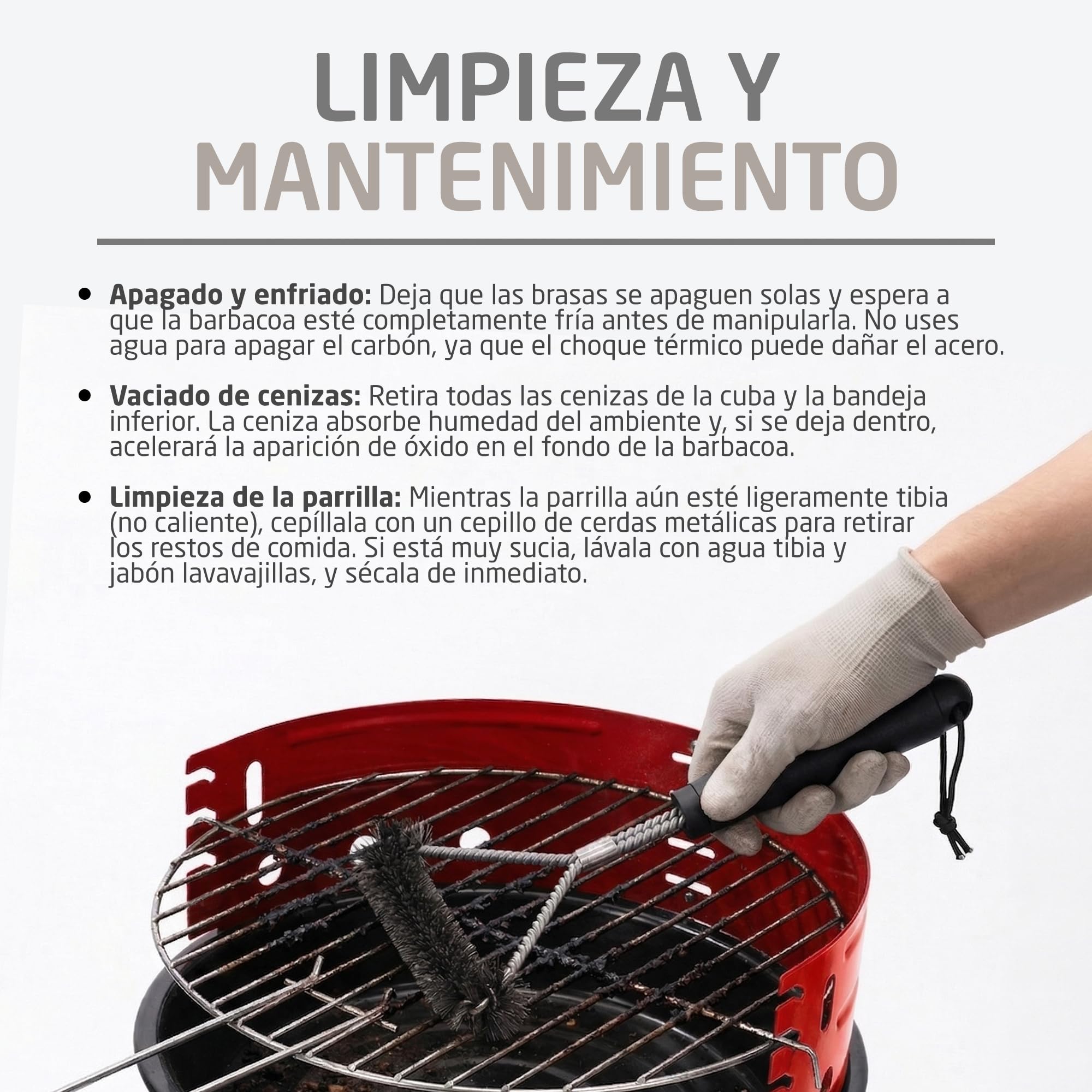 Amig - Barbacoa de carbón - 57 x 54 x 84 cm - Negro - Fabricado en Acero - Jardín y patio - para terraza y balcón con tamaño ajustado a espacios pequeños uso práctico y mantenimiento fácil. Mod. FENIX