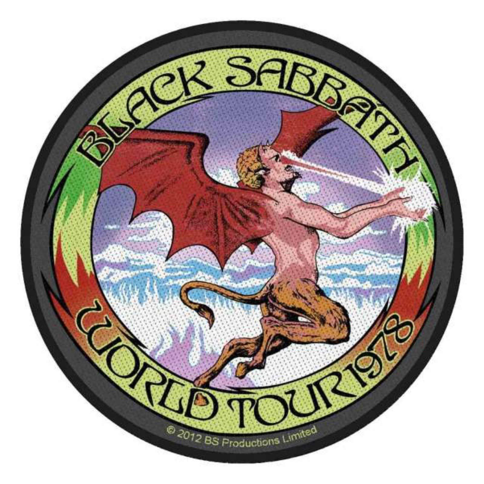 Black Sabbath World Tour '78 Patch