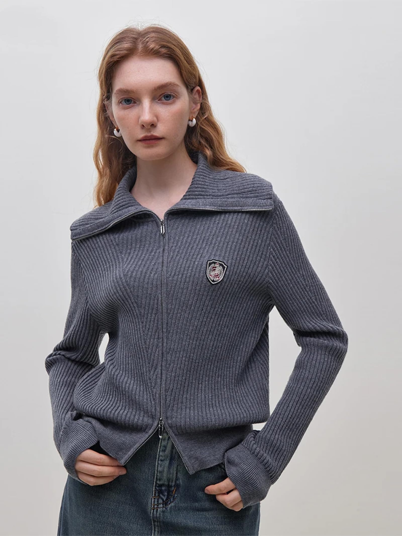 Maglione Felpe con Cappuccio Hoodies Pullover Sweatshirt Uomo Donna Maglione da Donna XL Cachi