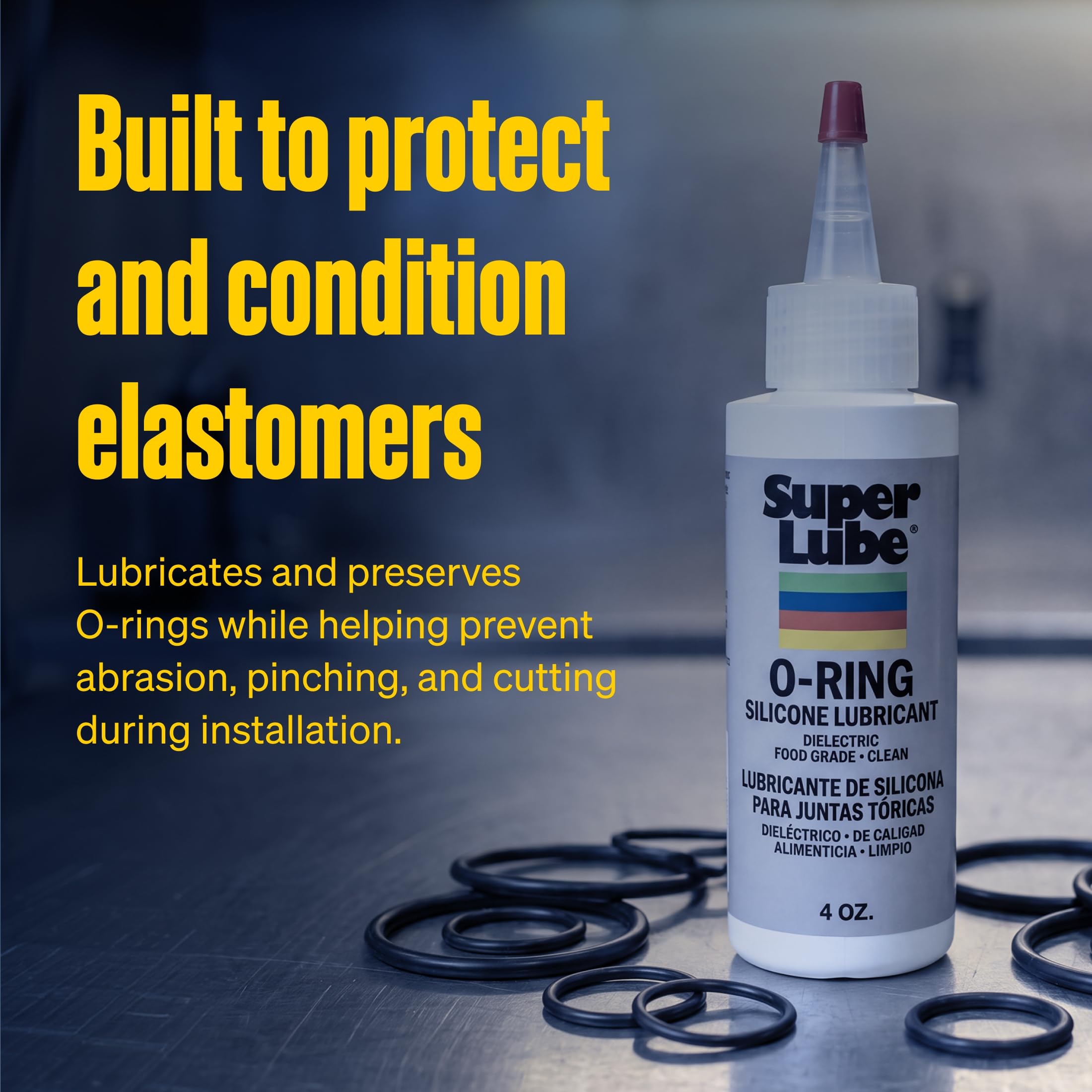 Super Lube O-Ring Silicone Lubricant - Waterproof Sealant -3 Super Lube O-Ring Silicone Lubricant - Waterproof Sealant -3