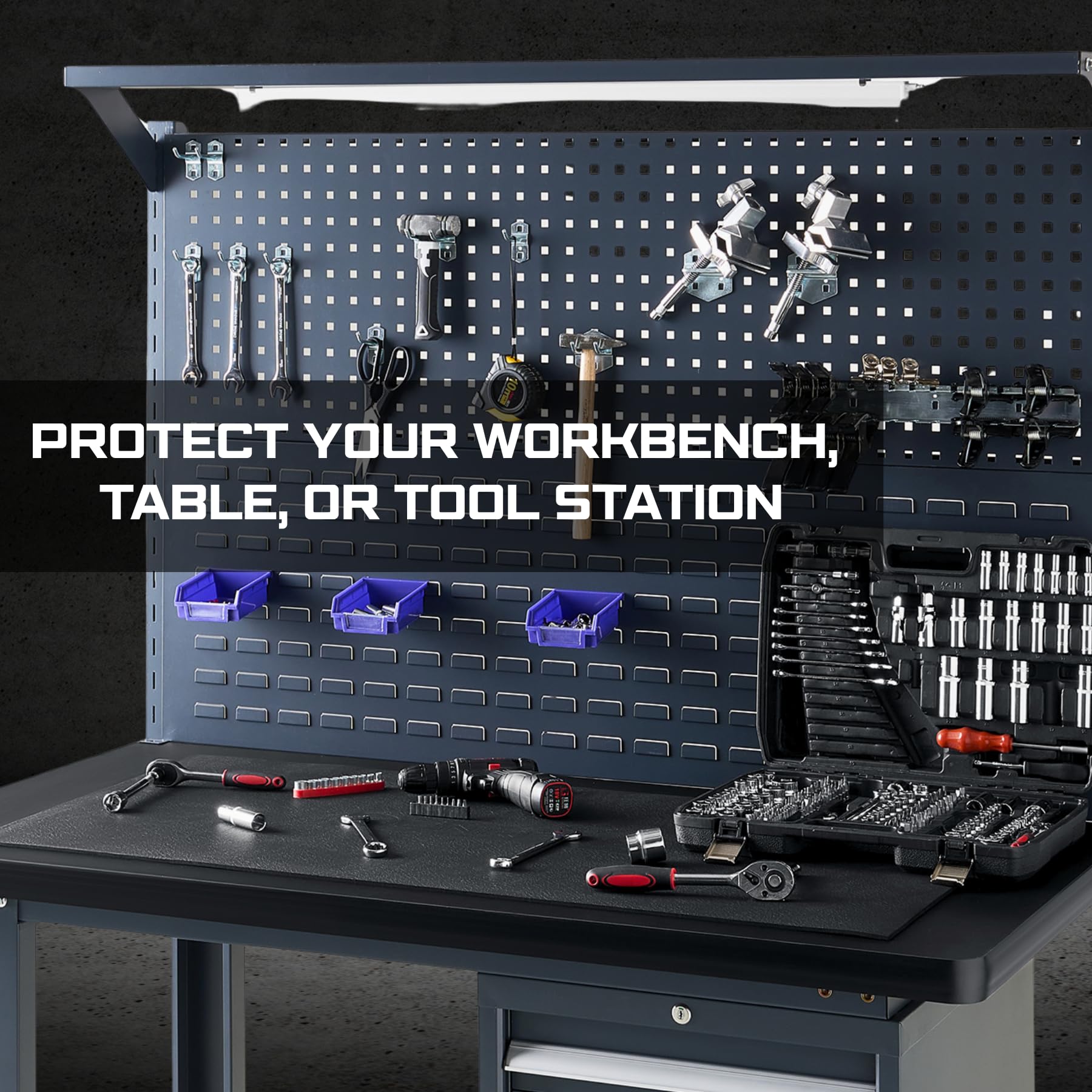 Work Table Mat Snapklik.com : Workbench Mat 24X72 Inches, EVA Work Mat, Protect Your ...