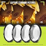 Ultra Deluxe Lens Kit for Canon Rebel T3, T5, T5i, T6, T6i, T7, T7i, EOS 80D, EOS 77D Cameras with Canon EF-S 18-55mm is II Lens - Includes: 7pc 58mm Filter Set + 58mm Wide Angle and Telephoto Lens
