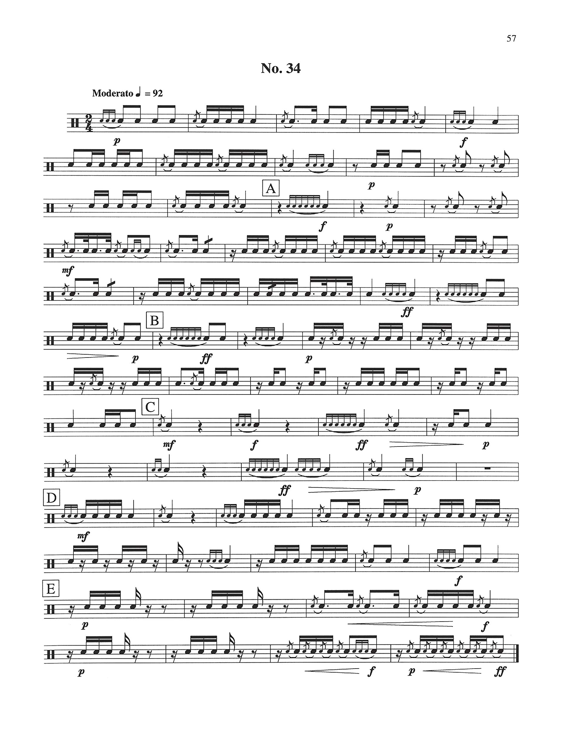 Podemski's standard snare drum method (cirone) percussion book: Including Double Drums and Introduction to Timpani