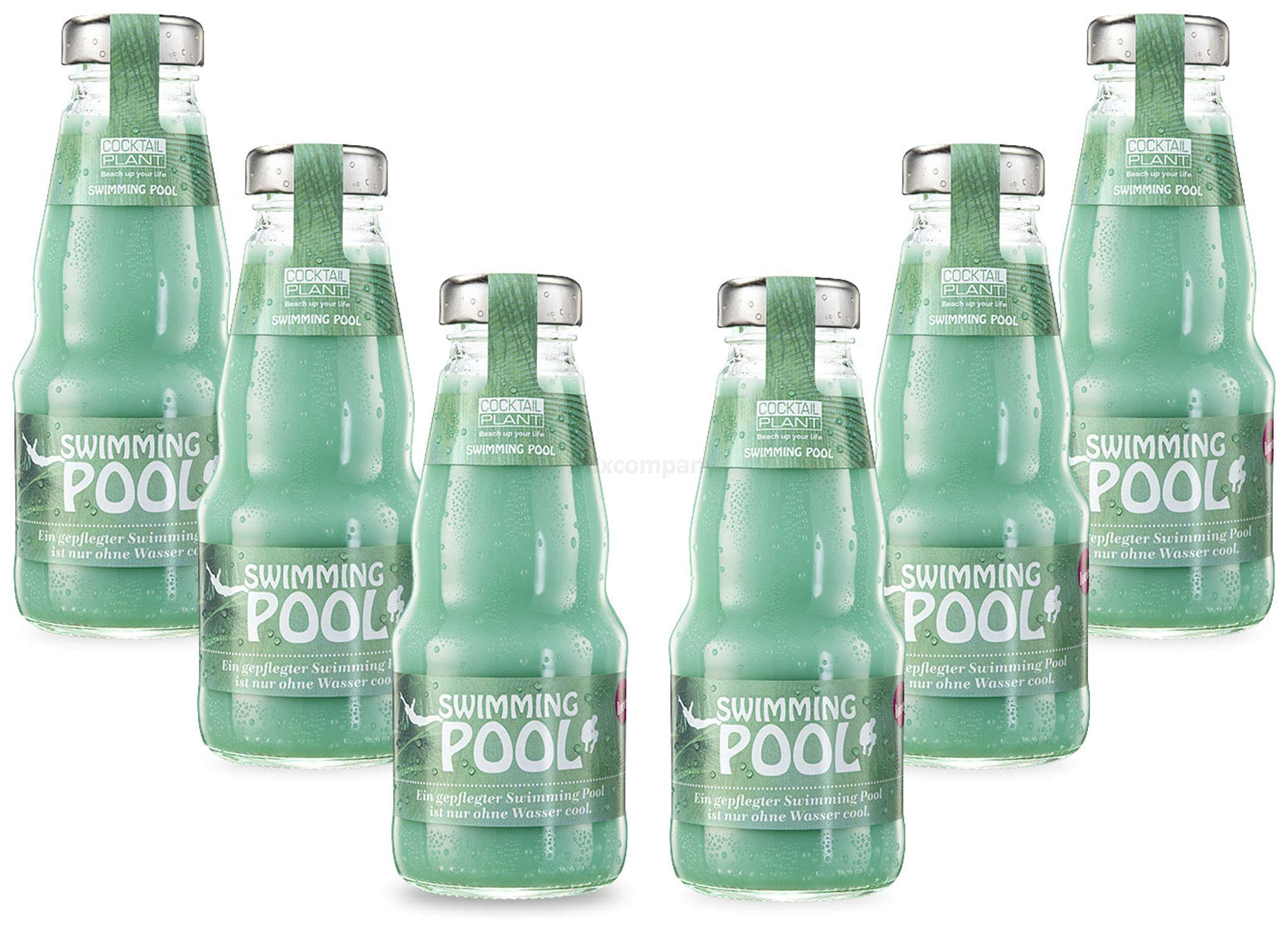 Cocktail Plant Swimming Pool (10,1% Vol) 6x 0,2l = 1,2l - inkl. Pfand  MEHRWEG - [Enthlt Sulfite] : Amazon.de: Lebensmittel & Getrnke