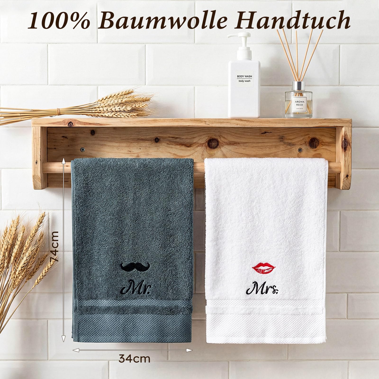 Regali di nozze per sposi, 6 pezzi, regalo per sposa e sposo, tazze, grembiule e asciugamano, regalo di fidanzamento, coppia, regalo di anniversario, matrimonio, fidanzamento