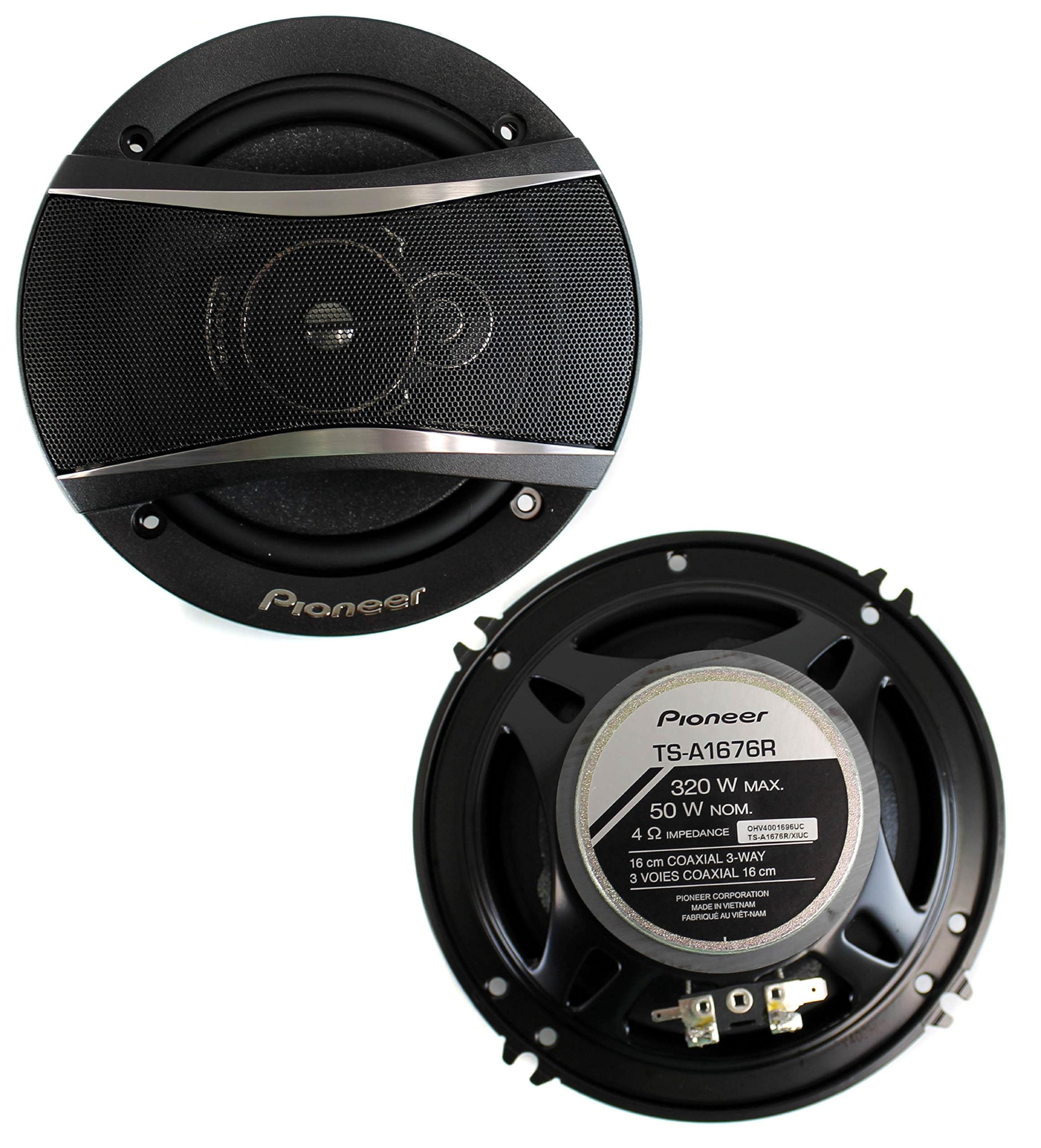Amazon.co.jp: Pioneer TS-A1676R 6.5-Inch 3-Way Speaker Pair by