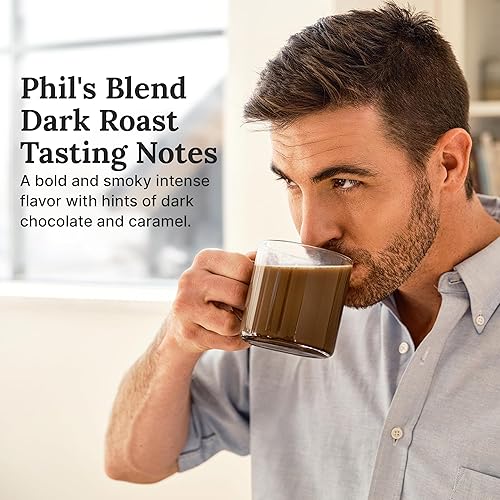 Miniatura 3 de For Wellness Café orgánico de grano entero arábica (12 onzas, tostado oscuro) combina con The Good Stuff para sobrecargar tu café