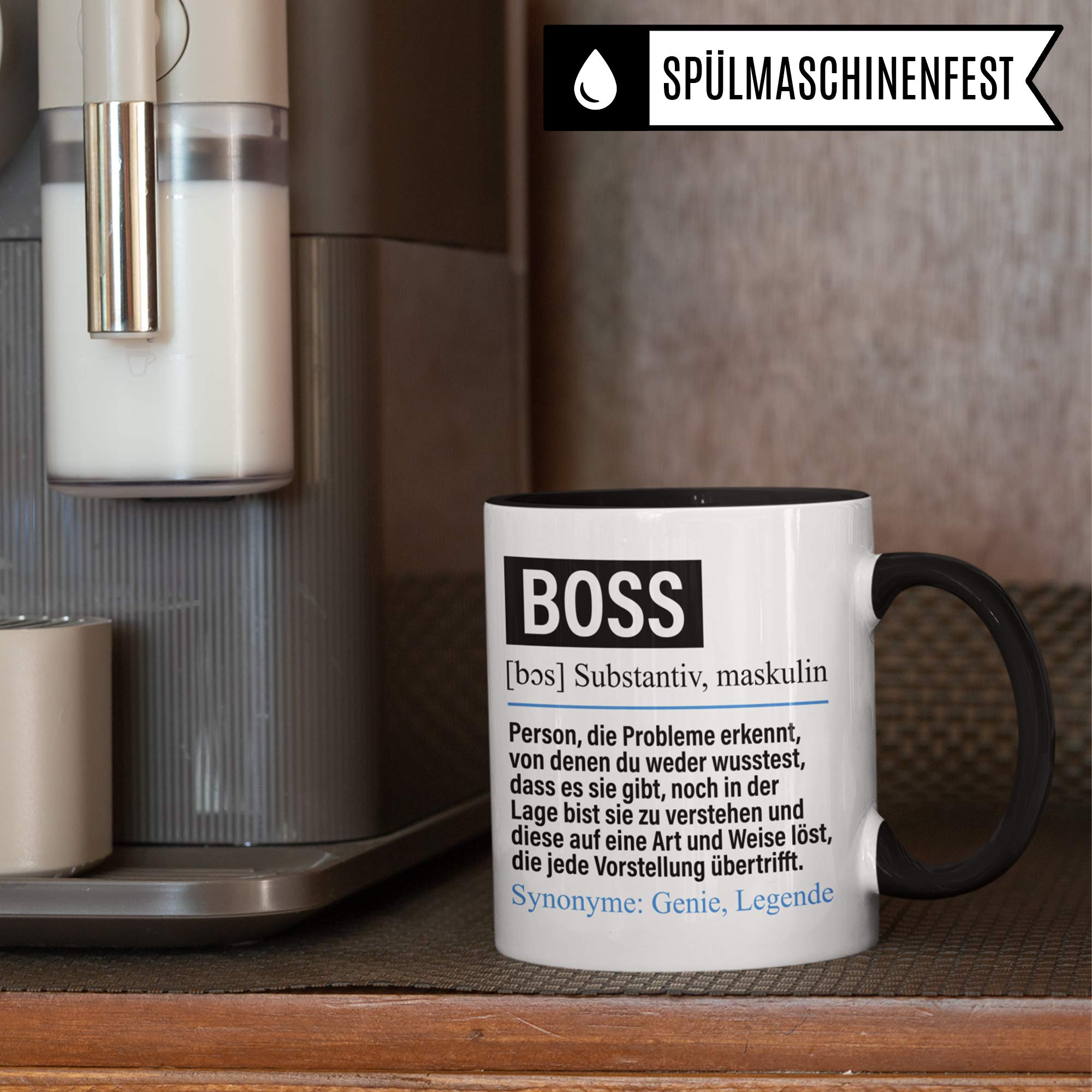 Pagma - Tazza con stampa Boss divertente, idea regalo