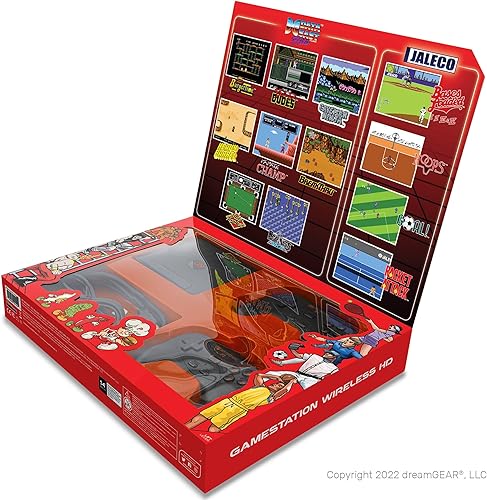 Miniatura 7 de My Arcade GameStation Wireless HD Consola de videojuegos Data East con más de 250 juegos, DGUNL-4144, Plug and Play