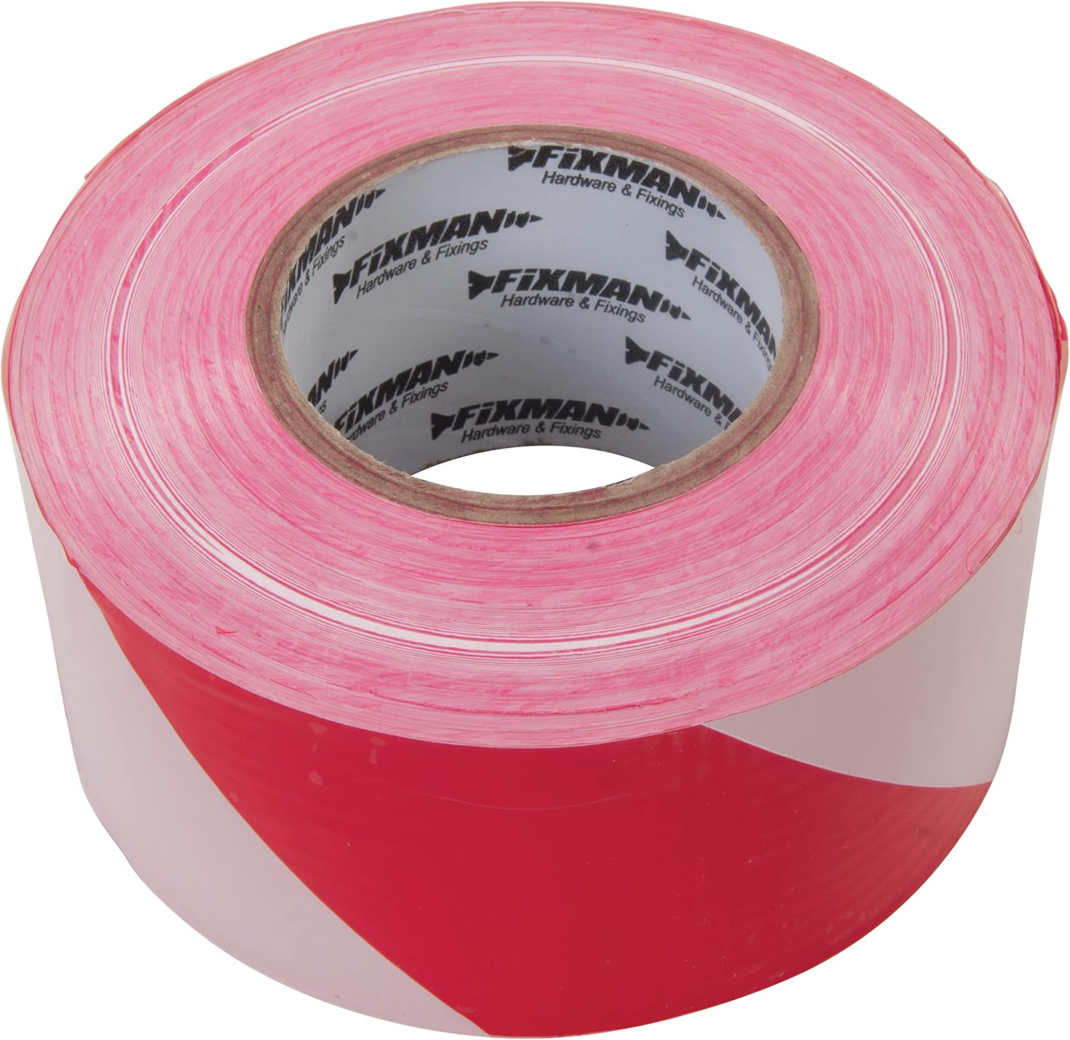 Fixman 194216 Barrier Tape 70 mm x 500m Red/White