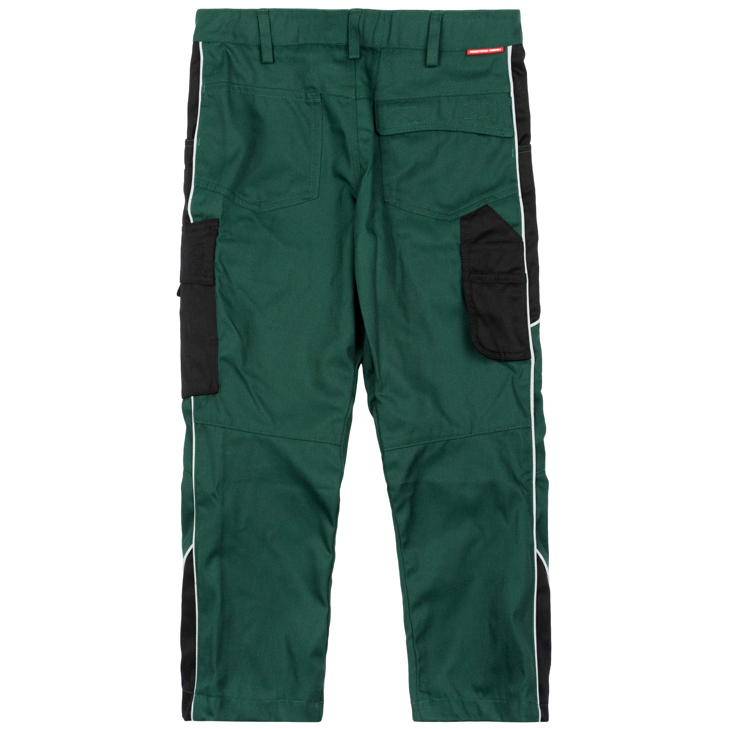 Engelbert Strauss E.S. Kinder Bundhose Hose e.s. Active (grün/schwarz, 98/104)