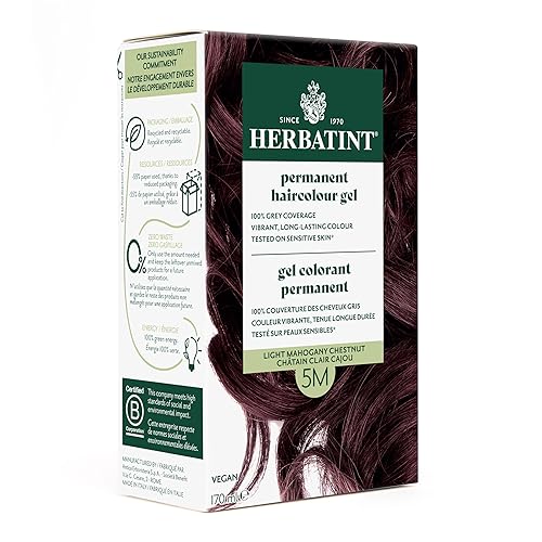 Miniatura 1 de HERBATINT 5M - Tinte permanente para el cabello castaño caoba claro, 4 onzas