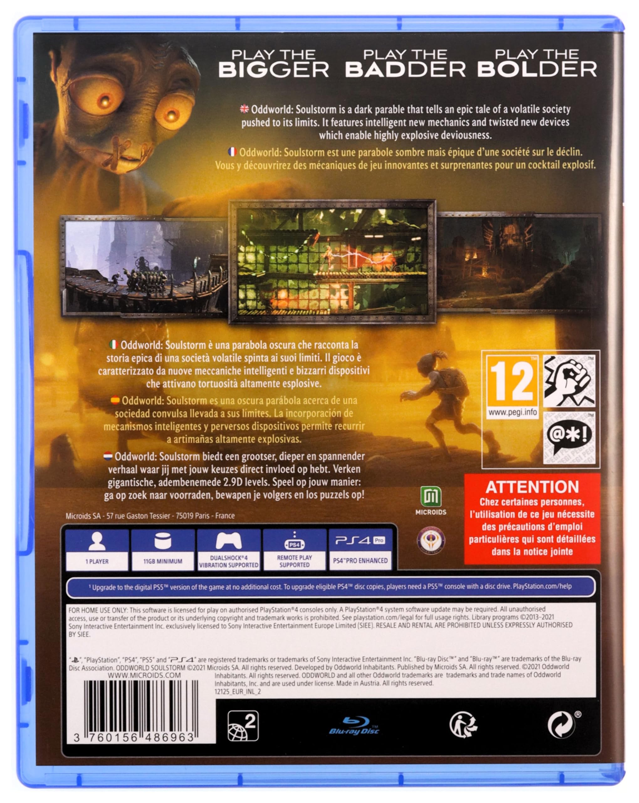 Amazon.com: Oddworld Soulstorm: Standard Oddition (PS4) : Video Games