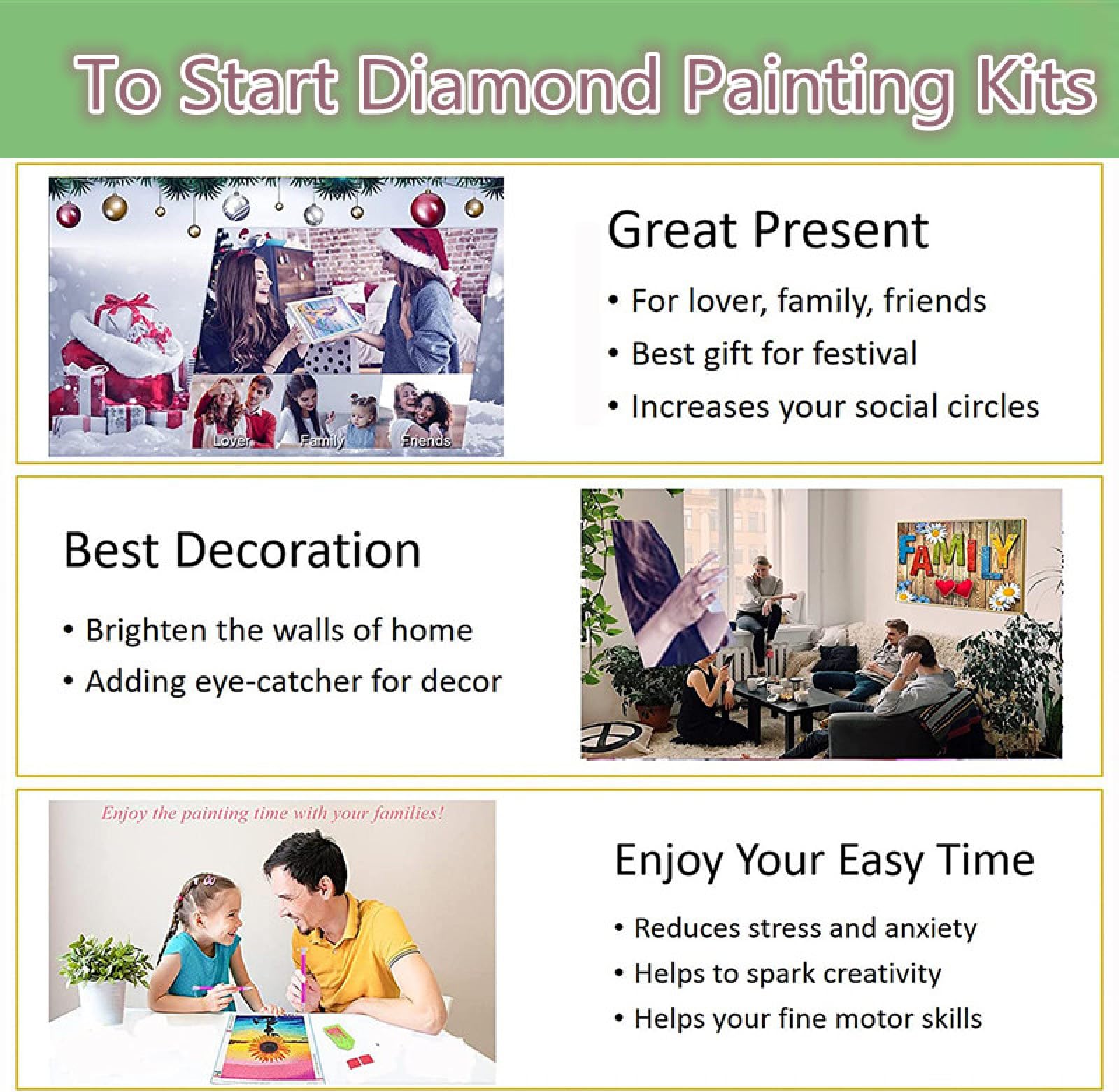 5D DIY Diamond Painting Jabalí Kit Completo, Bordado Punto de Cruz Rhinestone Artes Cuadros Diamantes Pintura para Niños Adultos perfecto Relajación y Decor de la pared del hogar 80x120cm U-584