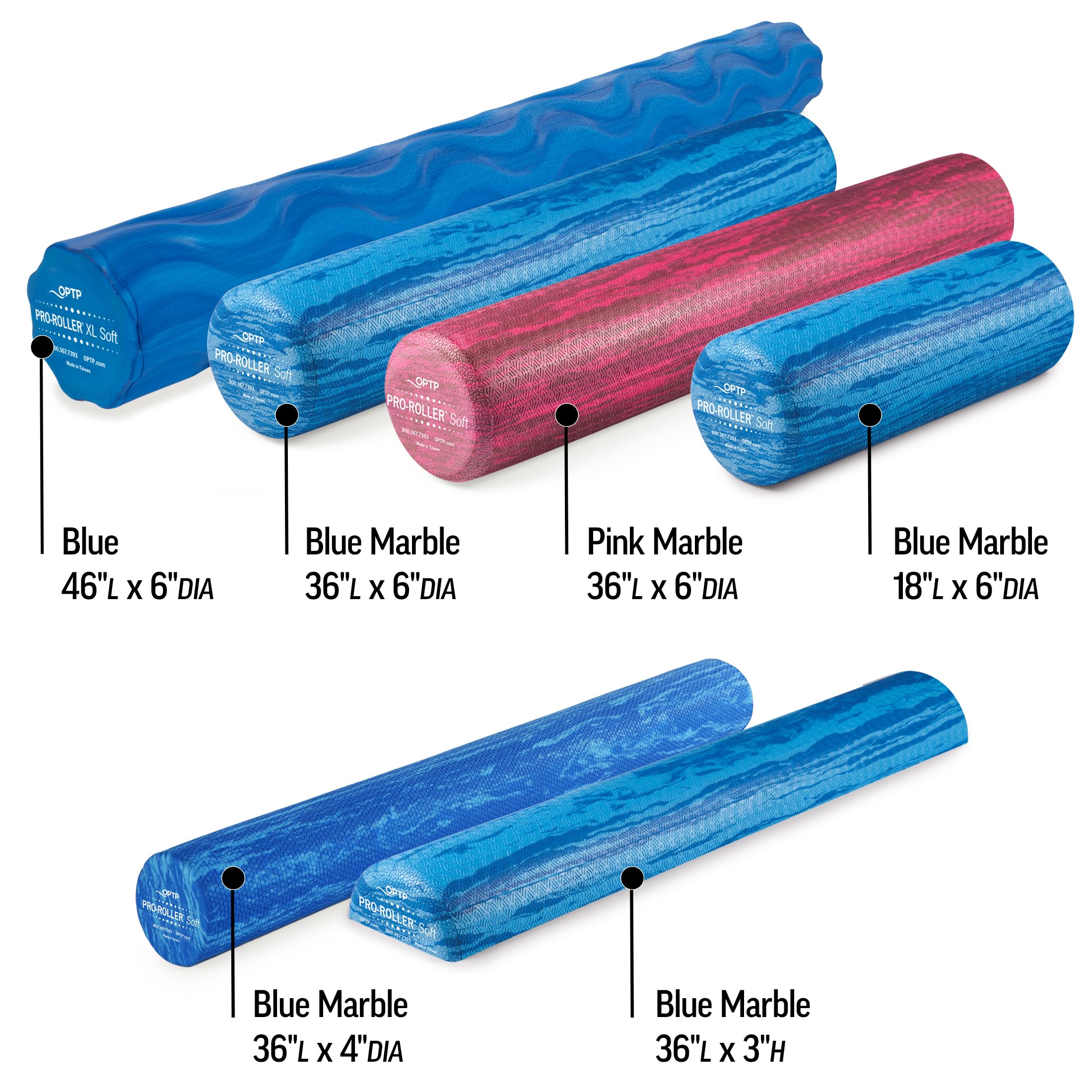 Amazon.co.jp: OPTP Pro-Roller Soft Pink Marble / OPTPプロローラー