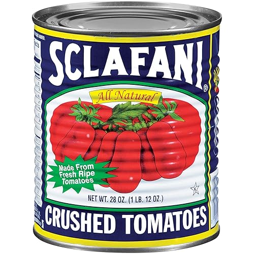 Sclafani - Tomates triturados, (4)- Latas de 28 oz