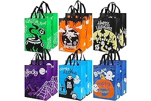 CCINEE 12PCS Non-Woven Halloween Gift Bags