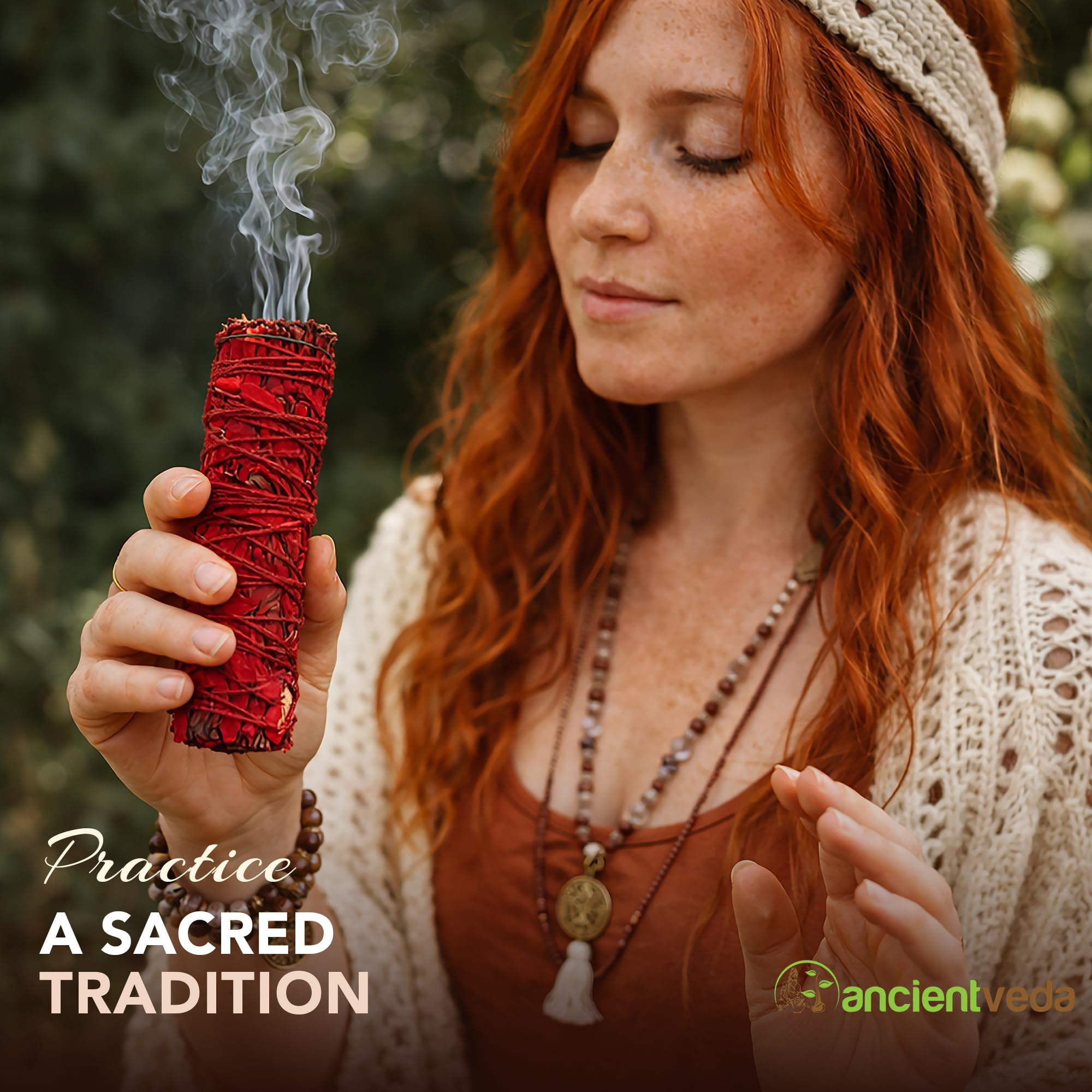 SOUL STICKS Drachenblut-Salbei-Sticks, 10,2 cm, 3 Stück, mit Starter-Anleitung (evtl. nicht in deutscher Sprache), Blumiger Bio-Salbei für Hausreinigung und böse Geister, große Salbei-Smudge-Sticks,