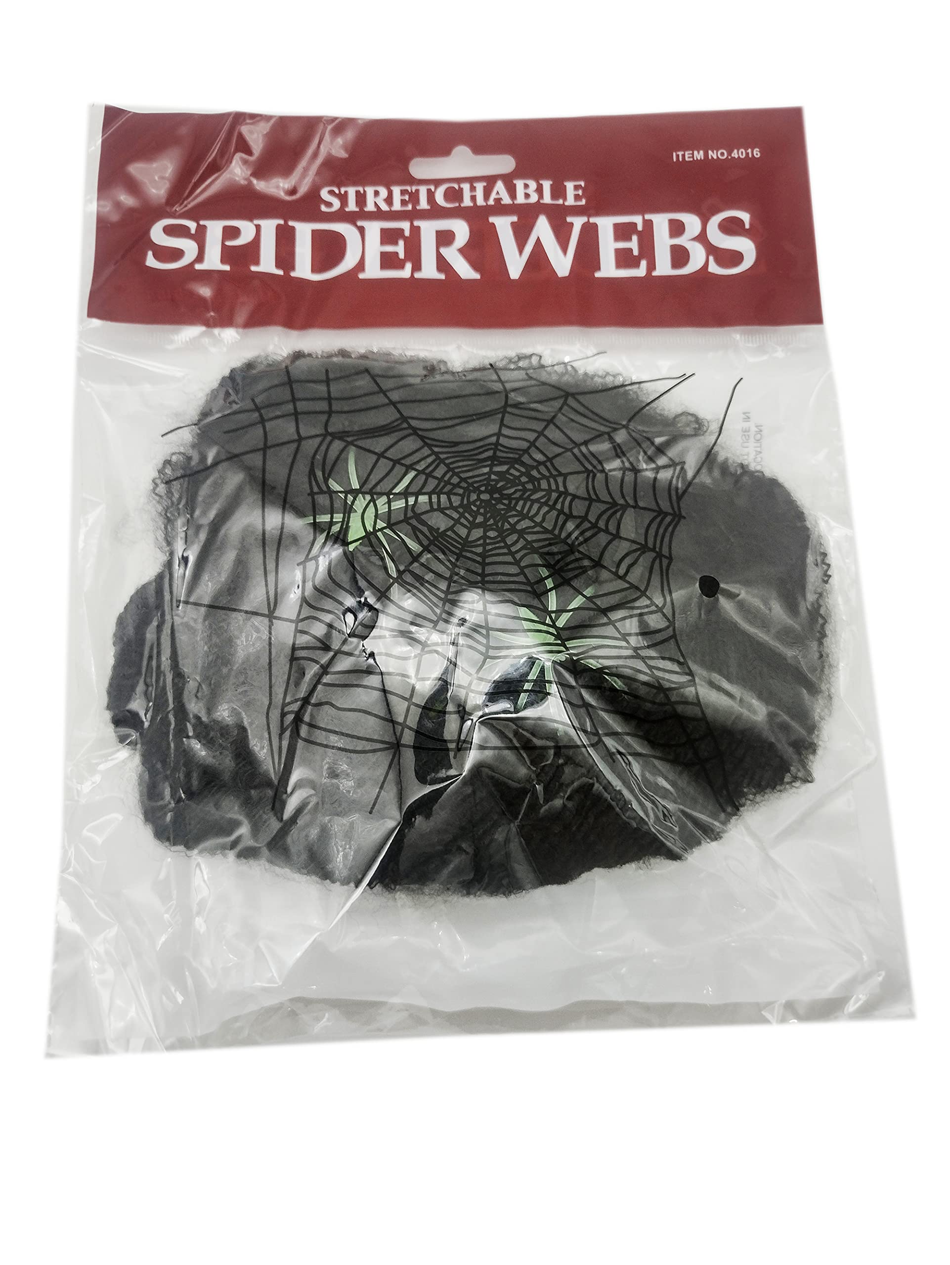 Brown Leaf Giant Spider 500 Sq. ft. Spider Web With 2 Mini Green Fake Spider for Halloween Party Outdoor Decorations Supplies Stretchable Spider Web (Style 4)