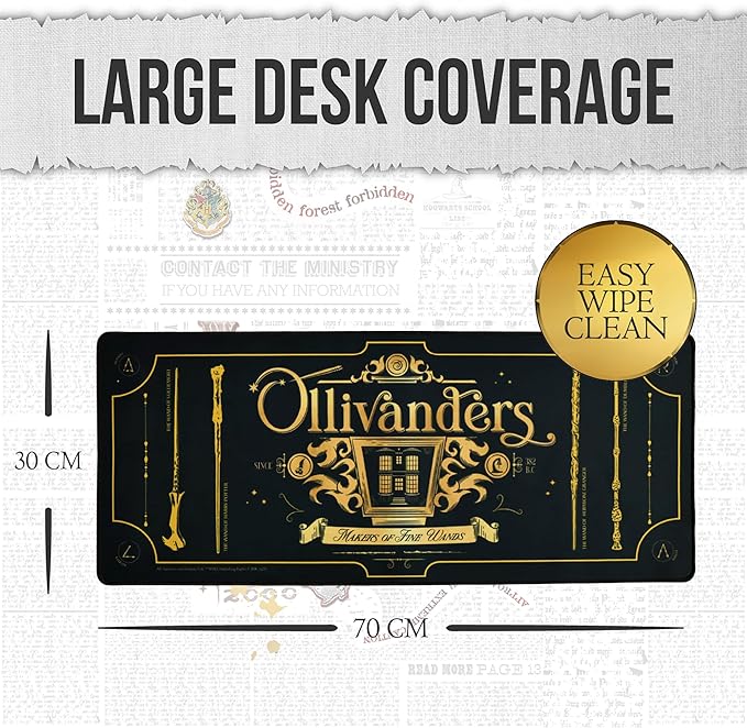 Alfombrilla Harry Potter Jumbo Desk Mat 70 x 30 cm - Ollivanders Wands miniatura 2