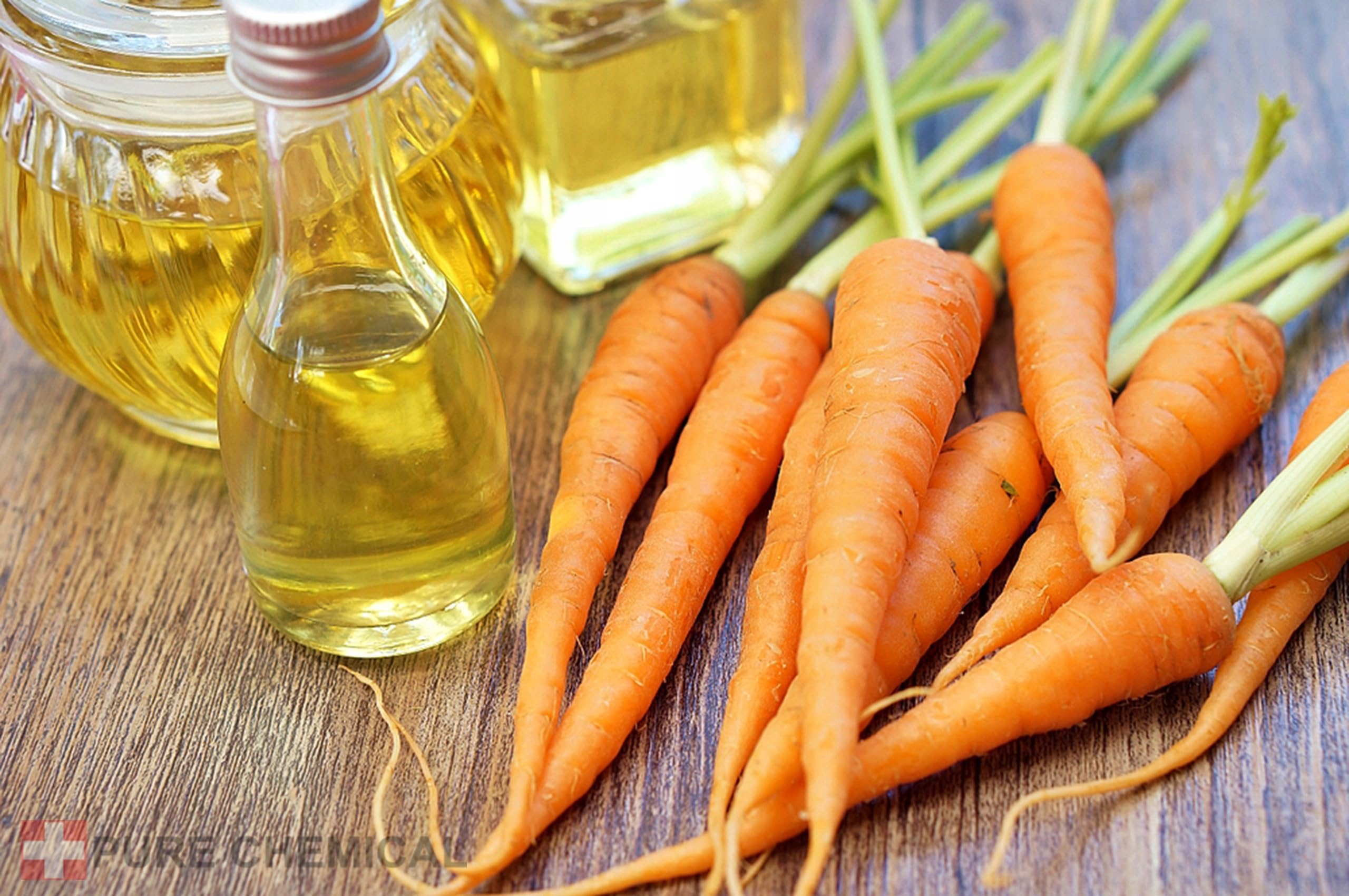 CHOSA Karottensamenöl Bio Kaltgepresst Unraffiniert 1000 ml | 100% Reines Karottenöl Gesicht, Körper und Haare, Sonnenöl Sonnenschutz und Bräune, Reich an Antioxidantien