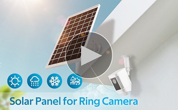 Ring Solar Panel カメラセット Amazon.com : 7W Solar Panel for Ring Camera, USB Ring Solar
