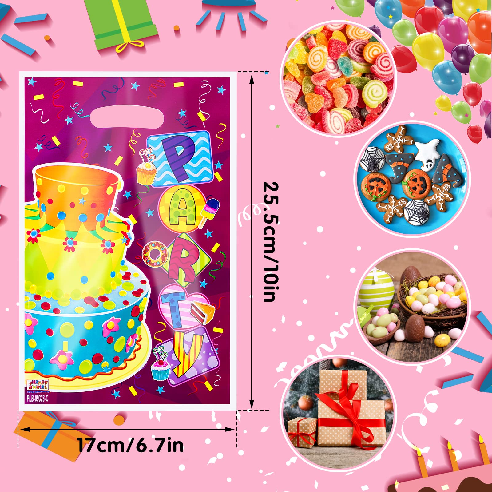 LAN Lot De 10 Boites À Bonbons En Plastique En Forme De Carotte Pour