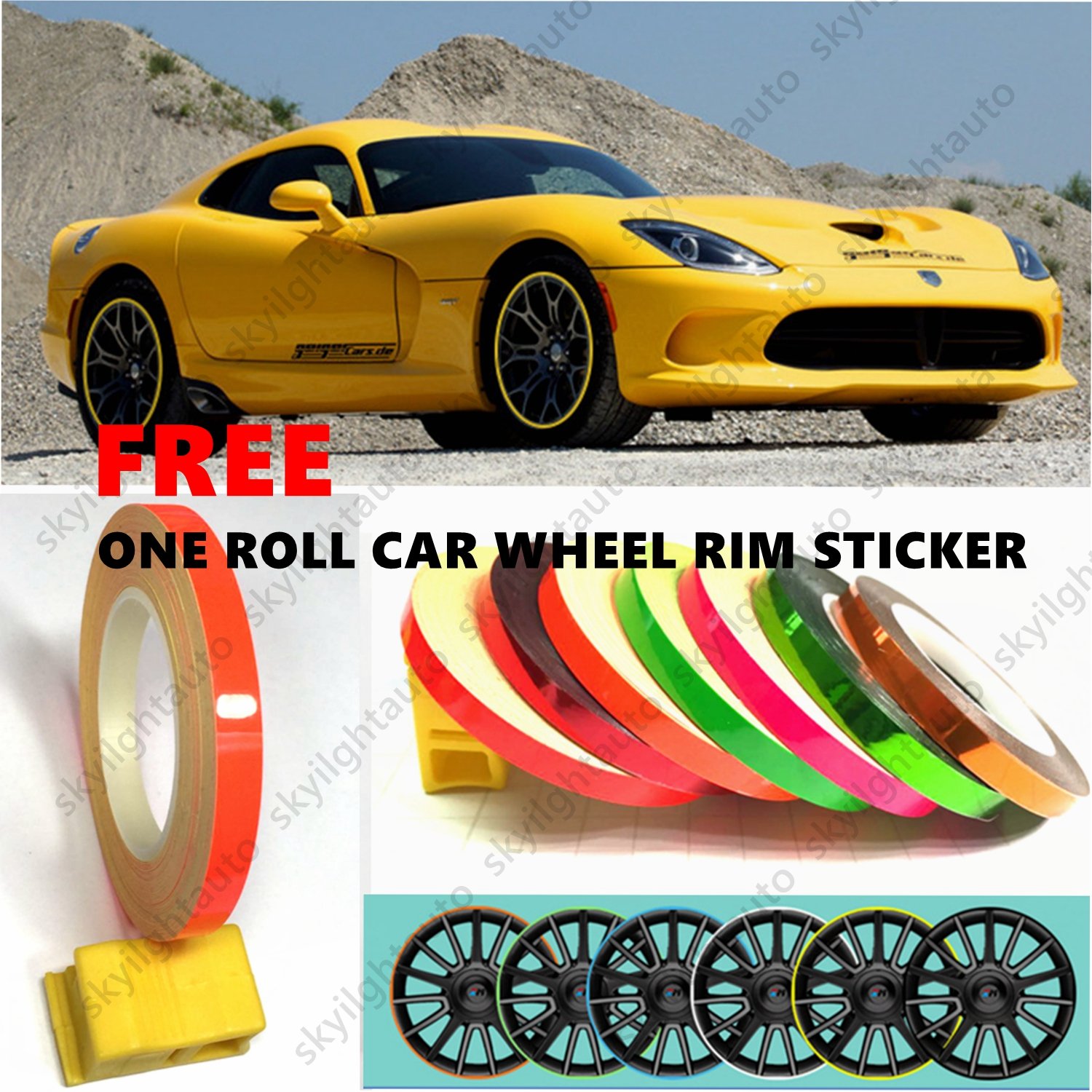 skylightauto 21pcs LED Premium Blue Light Interior Package Deal for Dodge Charger 2006-2017