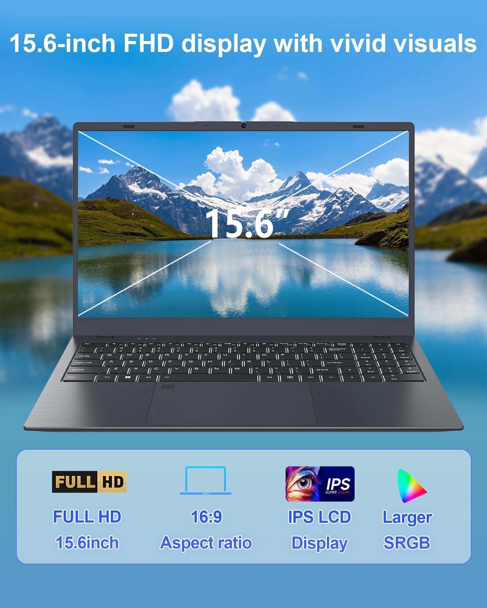 Amazon.co.jp: Zrasu ノートパソコン コンピューター 15.6インチ FHD