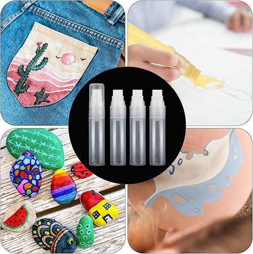 Miniatura 6 de 4 bolígrafos de pintura recargables, marcadores de graffiti vacíos, rotuladores de pintura vacía, marcadores de pintura vacíos, marcadores