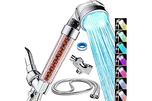 High-Pressure Handheld Light Up Shower Head