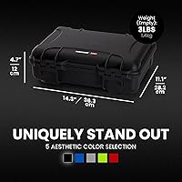 Vista 7 de Nanuk 910 – Cubierta portátil para dispositivo electrónico