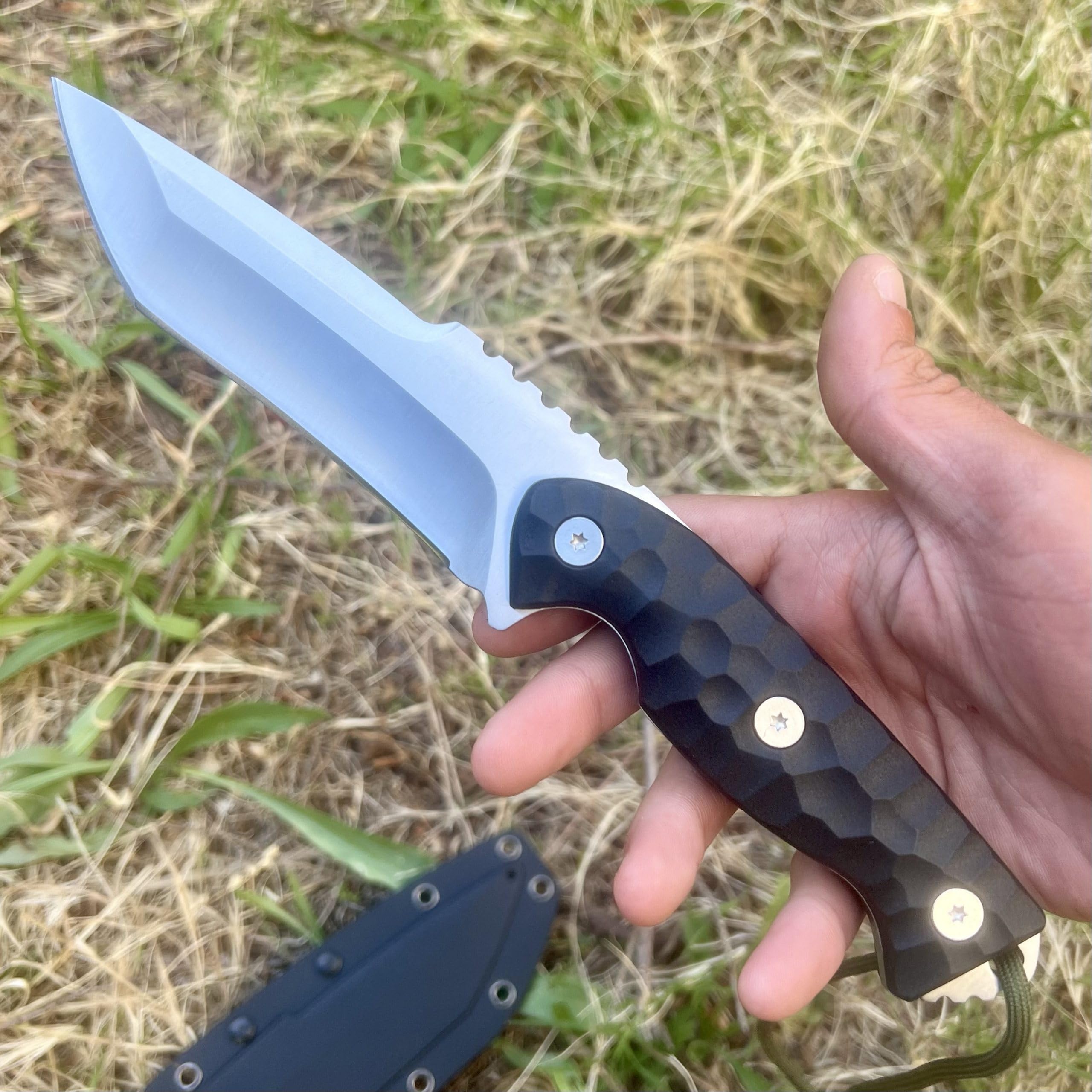 couteau lame fixe massif solide bushcraft etui kydex collection camping cadeau homme edc exterieur
