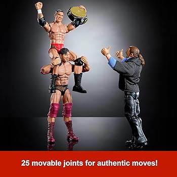 Amazon.com: Mattel WWE Elite Evolution 3-Pack Action Figures