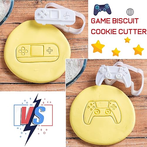 Miniatura 8 de Flycalf Cortadores de galletas de limón con sellos de émbolo, accesorios de horneado de ácido poliláctico para vacaciones, moldes de corte, regalos