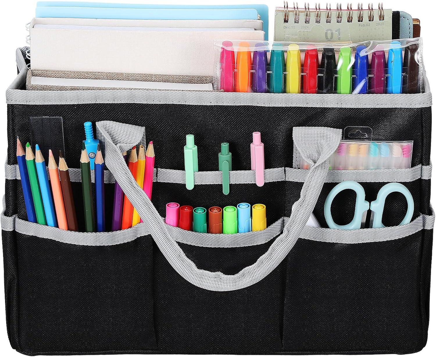 FOMIYES Cloth Handbag Waterproof, 600d Pouch Organizer Oxford for Daily Use