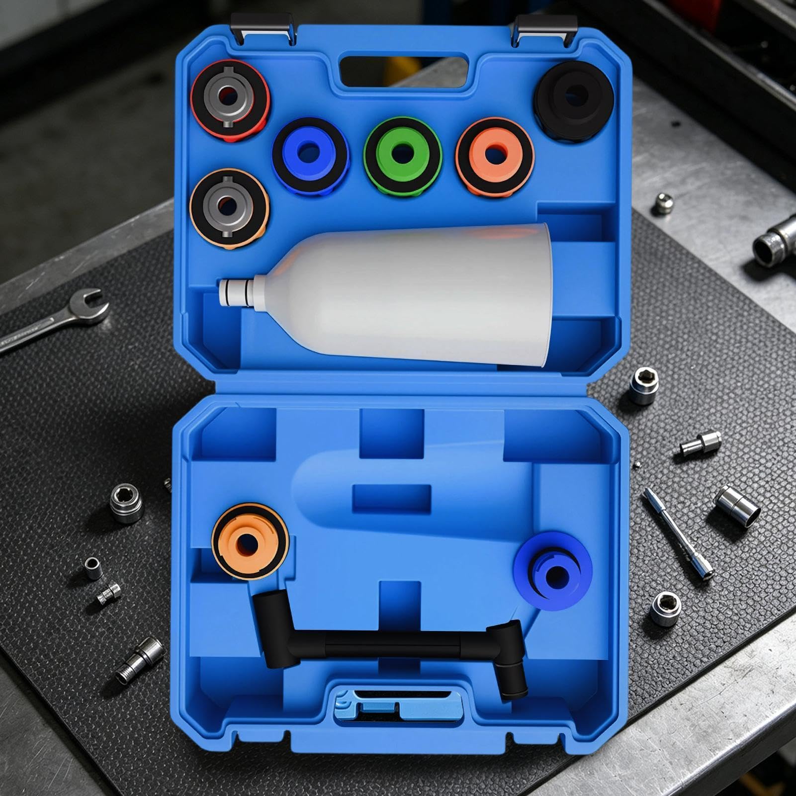 Embudo de para motor automóvil Se Adapta A La Mayoría De Vehículos, | Embudo Llenador De Del Vehículo Para Taller, Carretera, Propietarios, Conductores