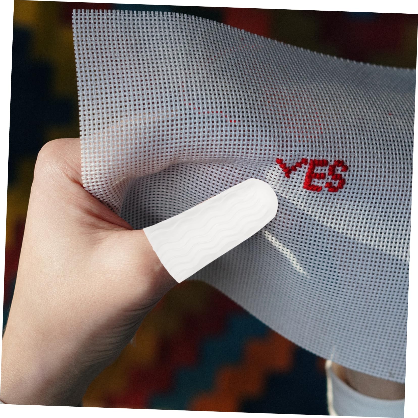 Didiseaon 10pcs Finger Protectors Anti-Resistant Waterproof Sleeves for Joint Protection Soft Silicone Protective Covers for Men Women Comfortable Breathable