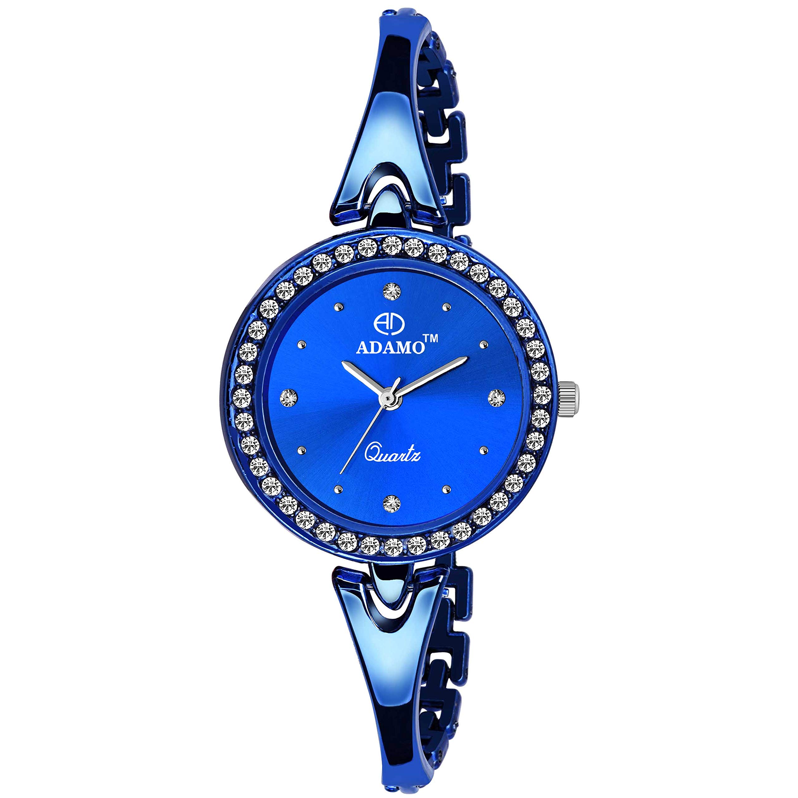 ADAMO Adele Blue Dial Womens & Girls Watches 850BBM05 (B07ZX9BHL6) Amazon Price History, Amazon Price Tracker
