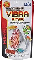 Hikari Vibra Bites Fish Flavor Tropical Fish Food 9.8oz - Color-Enhancing Mealworm Bites for Vibrant Colors