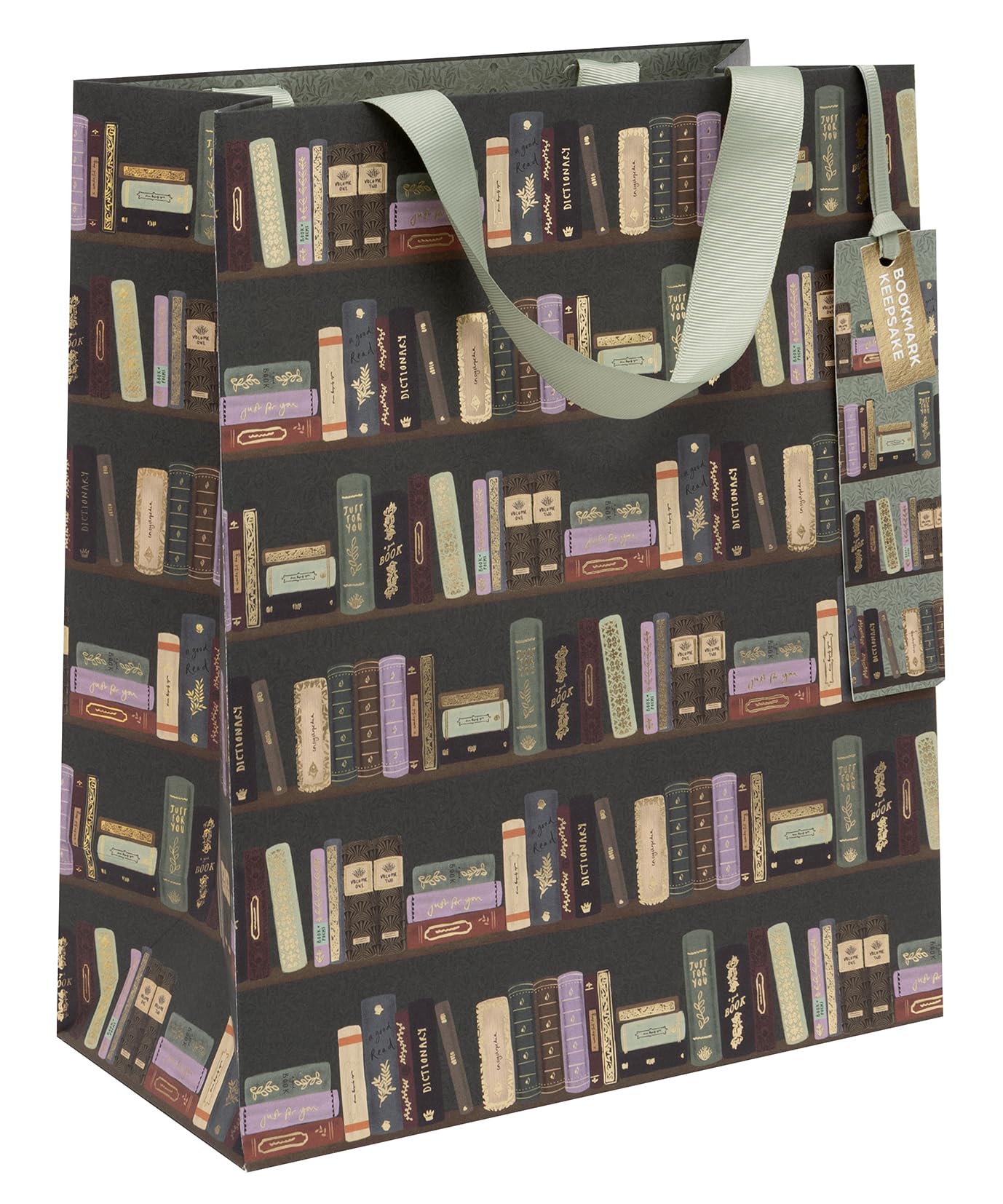Glick M Large Gift Bag - Book Club Design - 260 X 315 X 135M