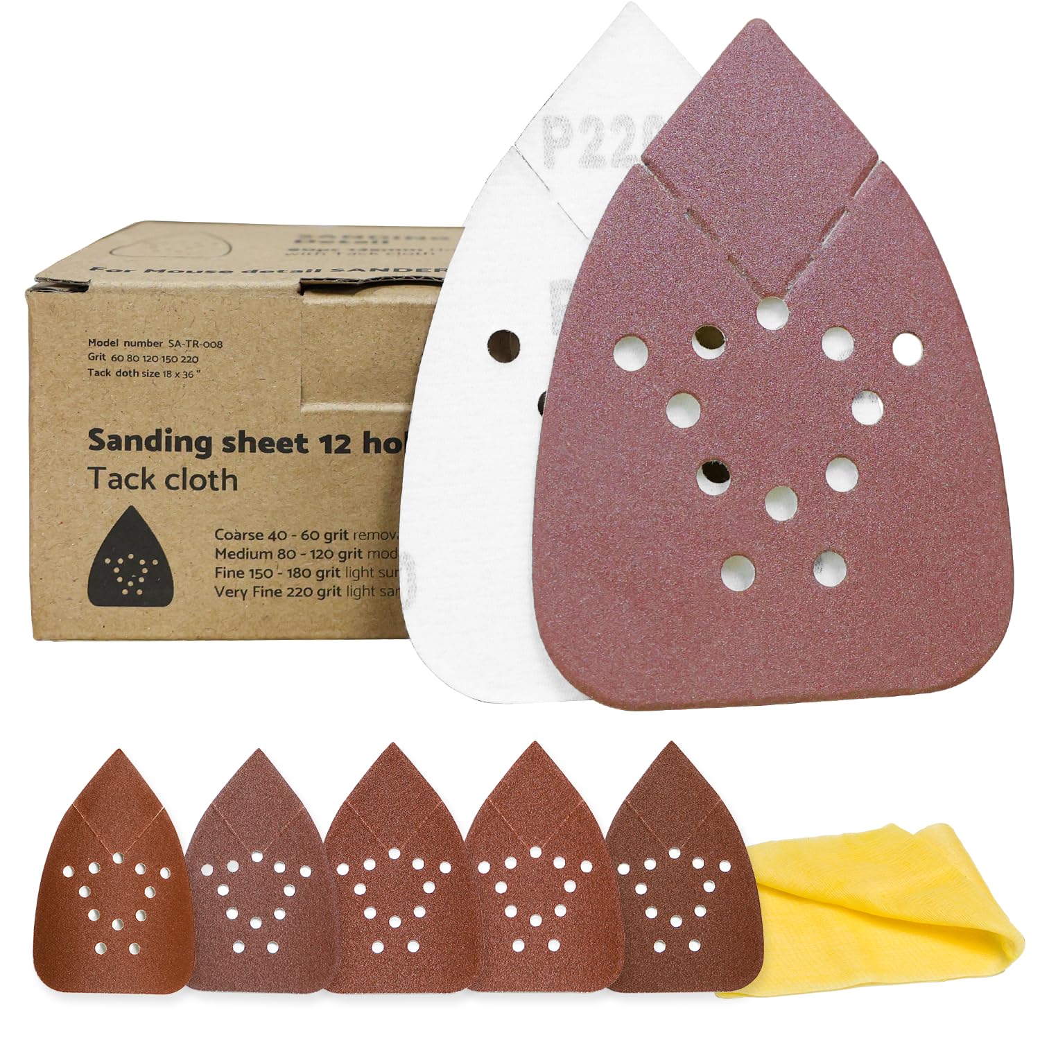 S&F STEAD & FAST Mouse Pads 60-Pack