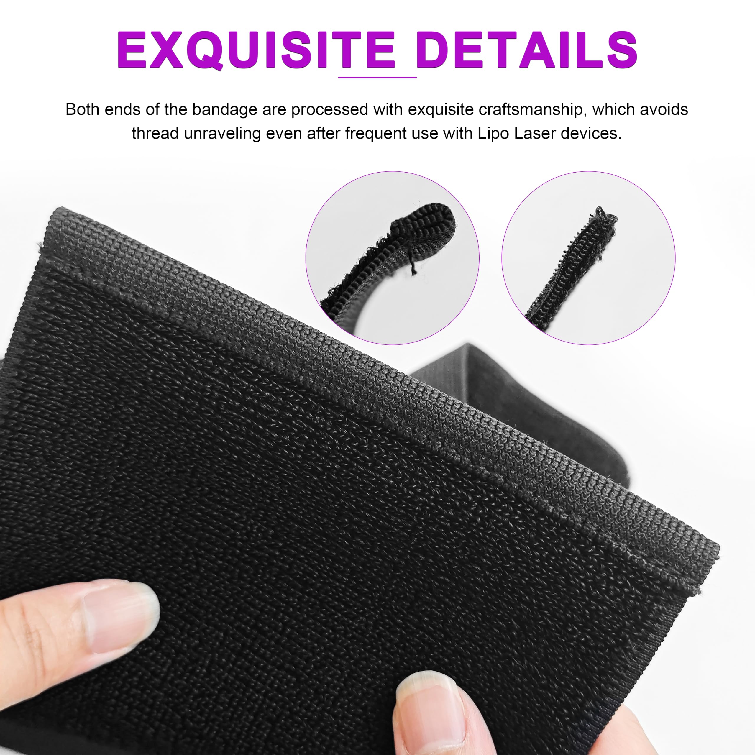 Elitzia Elastic Straps Bands for Beauty Device Bandage Bands Belt for Pads Body Straps Wraps for Slimming Fat Loss Beauty Machine High-Density Nylon Blend Spare Parts — Amazon image 6