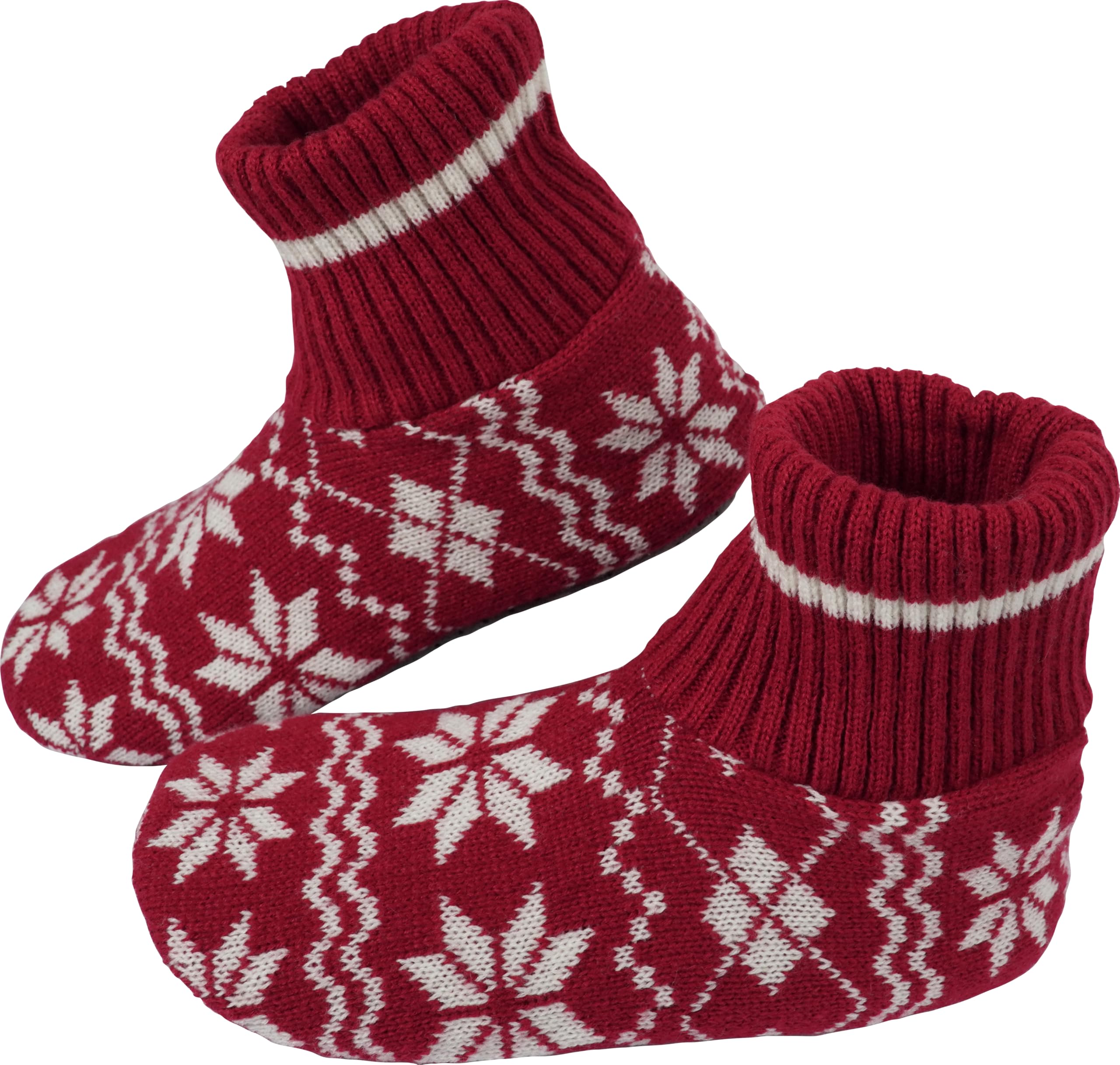 BenSorts Fuzzy Slipper Socks for Women Non Slip House Socks with Grips