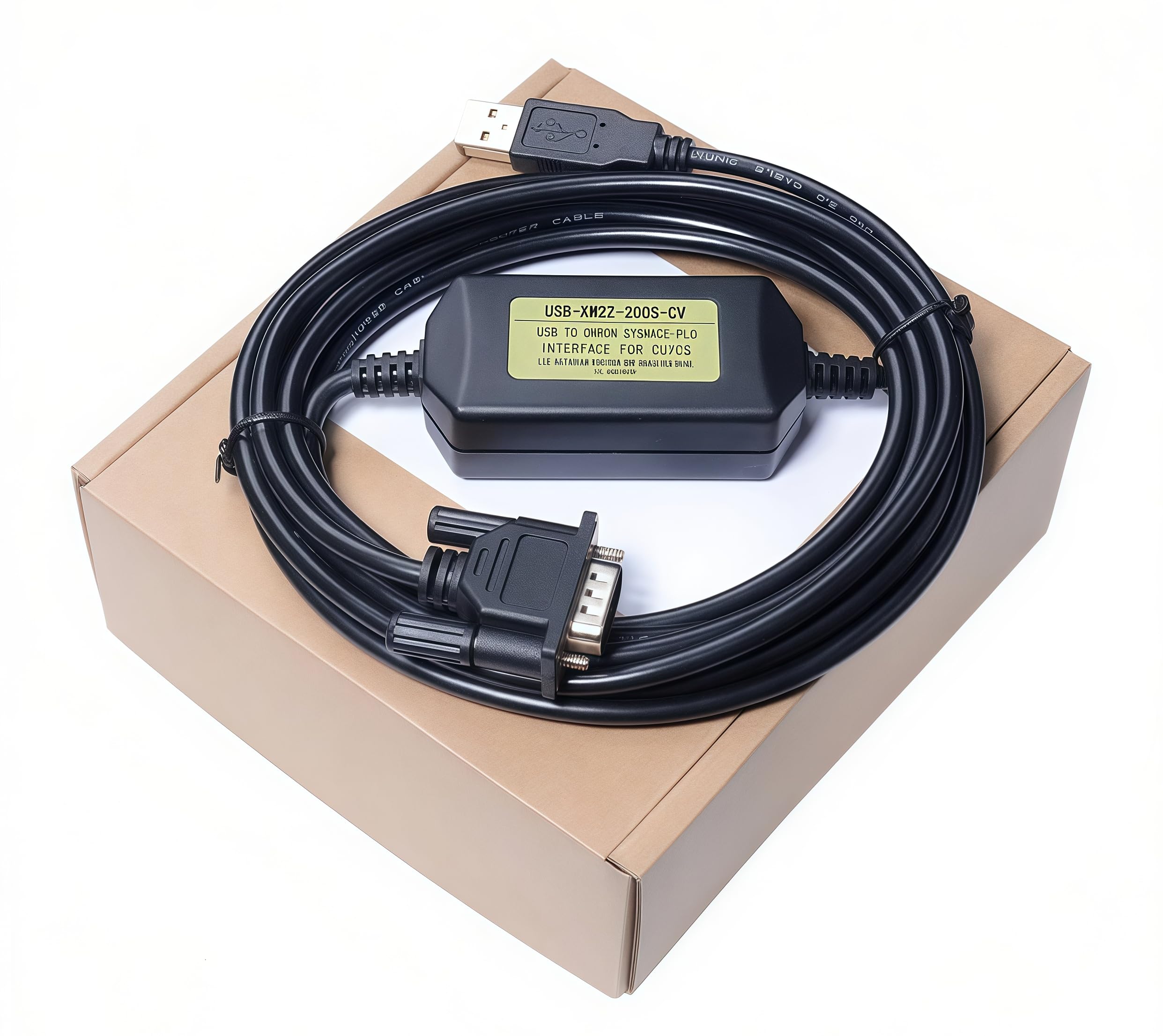 Washinglee USB-XW2Z-200S-CV Programming Cable for Omron PLC CQM1H