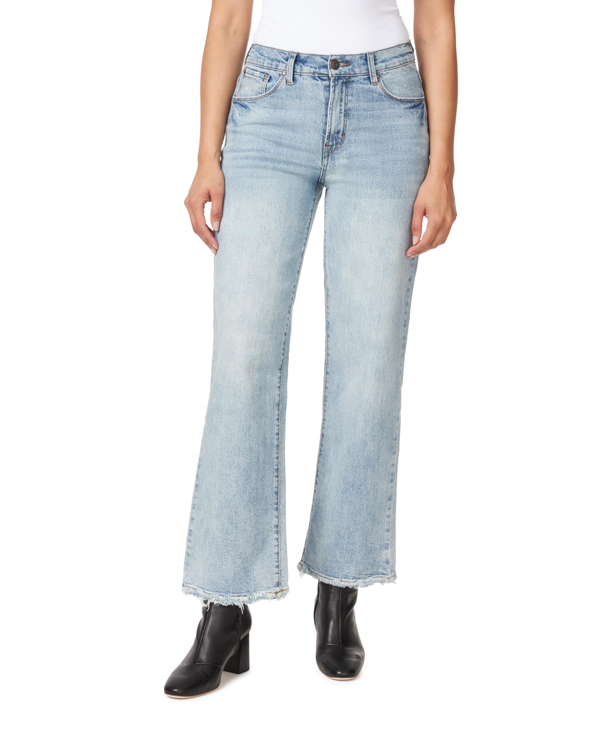 kensie Jeans for Women The Aubrey High-Rise Relaxed Straight 31 - Main Image