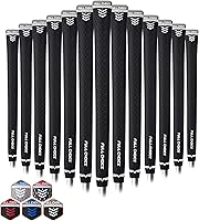 Vista 14 de 13 Pack Golf Grips, Durable Rubber Grip for Clubs, Anti-Slip “+” Texture & Zipper Back Design, Grips Only or Grips & Regripping Kit