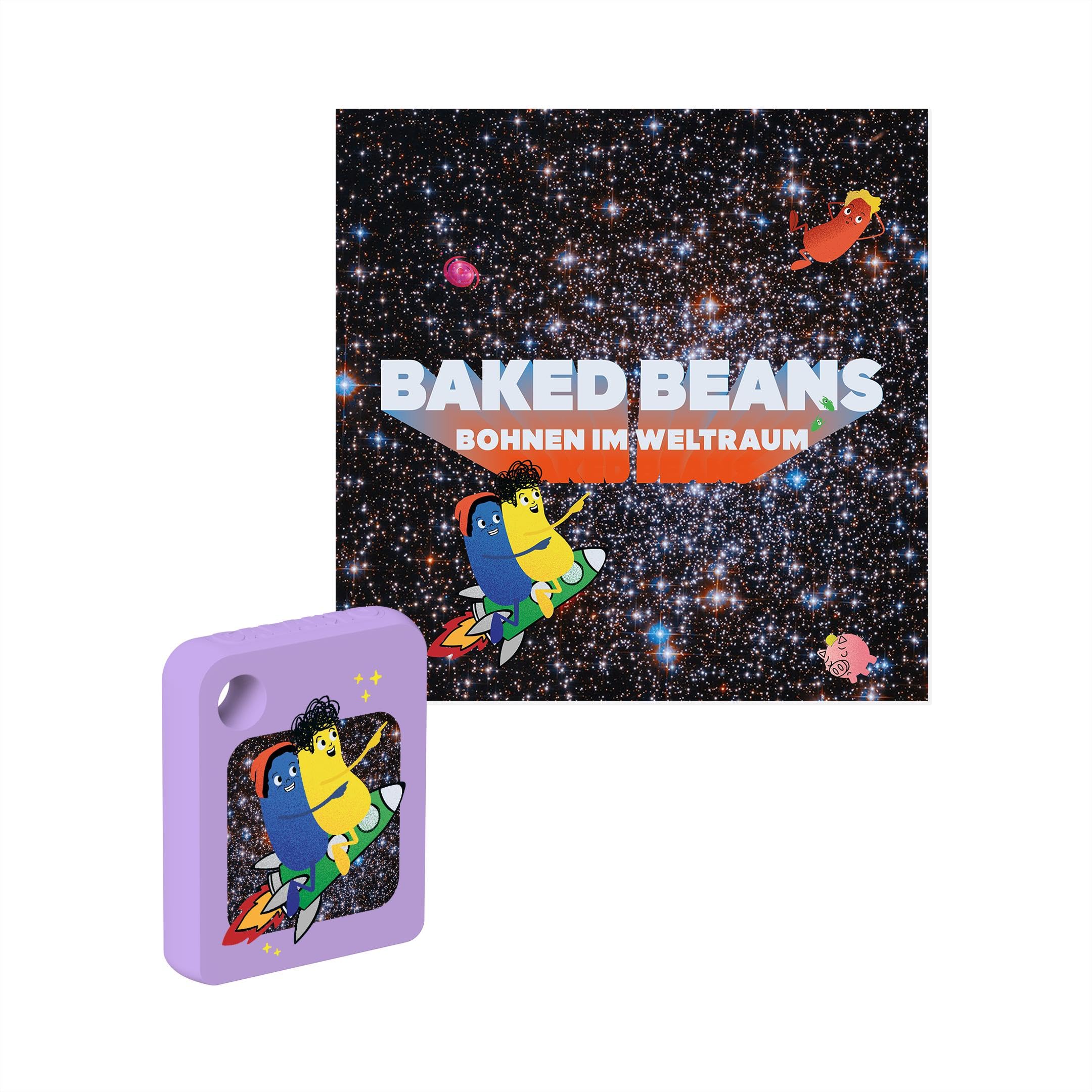 Galakto Audio Token: Baked Beans - Beans in Space, Music for Children from 3 Years, Playing Time Approx. 37 Minutes