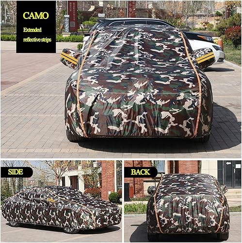 Miniatura 10 de Car Cover for Dacia Sandero Sandero Stepway,Waterproof Scratch Resistant Breathable Full Car Cover,Outdoor Car Cover Snowproof UV Protection